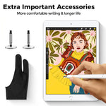 Stilo penna touch screen alta precisione con 2 punte