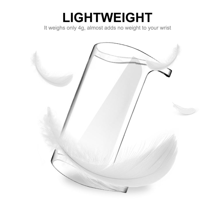 Per Fitbit Charge 5 ENKAY Hat-Prince copertura completa custodia morbida trasparente TPU HD copertura trasparente