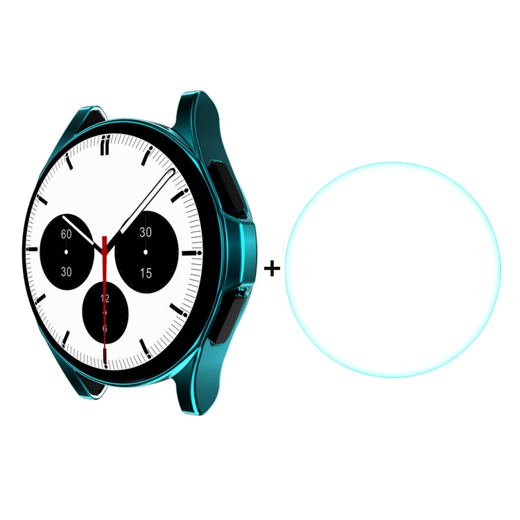 Per Samsung Galaxy Watch4 Classic 46mm ENKAY Hat-Prince Copertura completa Placca Custodia morbida TPU HD Cover trasparente + Protezione in vetro temperato, For Samsung Galaxy Watch4 Classic 46mm