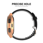 Per Samsung Galaxy Watch4 Classic 46mm ENKAY Hat-Prince Copertura completa Placca Custodia morbida TPU HD Cover trasparente + Protezione in vetro temperato, For Samsung Galaxy Watch4 Classic 46mm