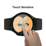 Per Samsung Galaxy Watch4 40mm ENKAY Hat-Prince 0.2mm 9H 2.15D Pellicola protettiva per schermo in vetro temperato con bordo curvo, 1 PCS, 2 PCS, 5 PCS, 10 PCS