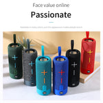 T&G TG619 Altoparlante wireless Bluetooth portatile Subwoofer per bassi esterno impermeabile Supporto AUX TF USB