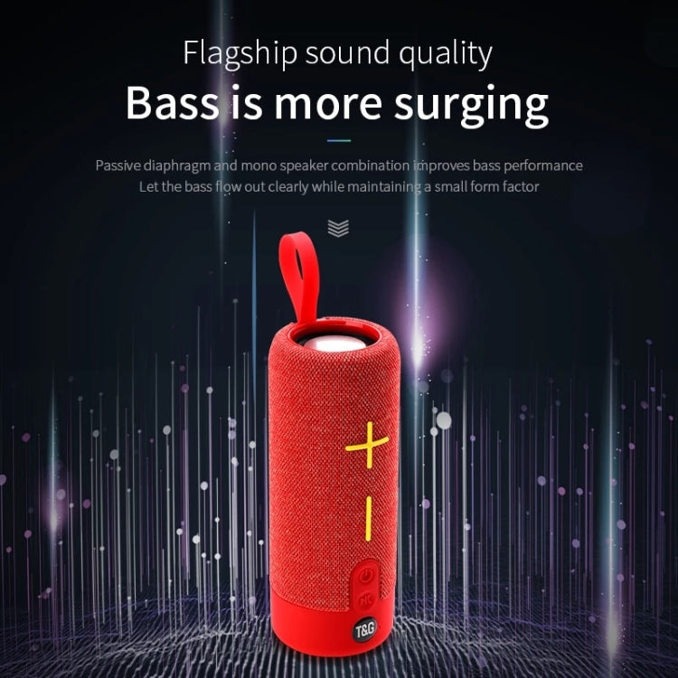 T&G TG619 Altoparlante wireless Bluetooth portatile Subwoofer per bassi esterno impermeabile Supporto AUX TF USB