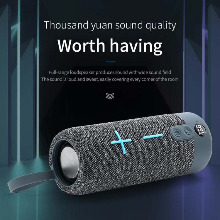 T&G TG619 Altoparlante wireless Bluetooth portatile Subwoofer per bassi esterno impermeabile Supporto AUX TF USB