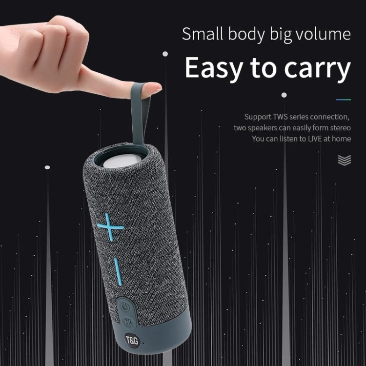 T&G TG619 Altoparlante wireless Bluetooth portatile Subwoofer per bassi esterno impermeabile Supporto AUX TF USB