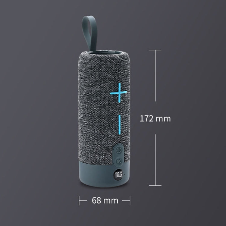 T&G TG619 Altoparlante wireless Bluetooth portatile Subwoofer per bassi esterno impermeabile Supporto AUX TF USB