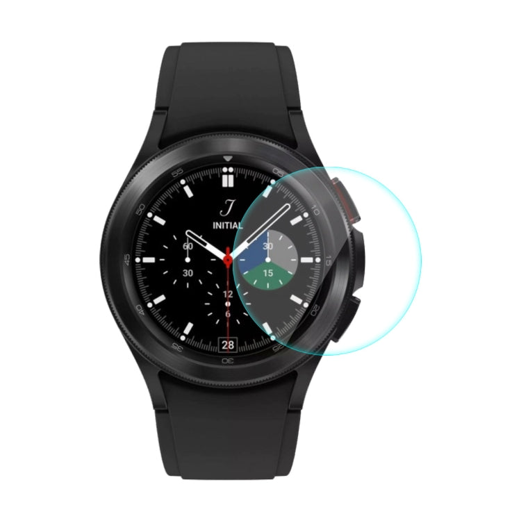 Per Samsung Galaxy Watch4 Classic 46mm ENKAY Hat-Prince 0.2mm 9H 2.15D Pellicola protettiva per schermo in vetro temperato con bordo curvo, 1 PCS, 2 PCS, 5 PCS, 10 PCS