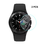 Per Samsung Galaxy Watch4 Classic 42mm ENKAY Hat-Prince 0.2mm 9H 2.15D Pellicola protettiva per schermo in vetro temperato con bordo curvo, 1 PCS, 2 PCS, 5 PCS, 10 PCS