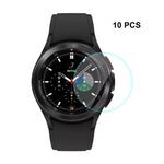 Per Samsung Galaxy Watch4 Classic 42mm ENKAY Hat-Prince 0.2mm 9H 2.15D Pellicola protettiva per schermo in vetro temperato con bordo curvo, 1 PCS, 2 PCS, 5 PCS, 10 PCS