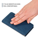 Retro Skin Feel Business Custodia in Pelle Flip Orizzontale Magnetica per Samsung Galaxy A40