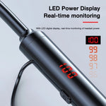960 Cuffia stereo magnetica con fascia da collo con display a LED Supporto TF Card