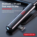960 Cuffia stereo magnetica con fascia da collo con display a LED Supporto TF Card