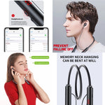 960 Cuffia stereo magnetica con fascia da collo con display a LED Supporto TF Card
