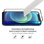 2 PZ ENKAY Hat-Prince Anti-drop Full Glue Vetro temperato Pellicola a schermo intero Protezione anti-caduta, For iPhone 13 mini (2pcs), For iPhone 13 / 13 Pro(2pcs), For iPhone 13 Pro Max(2pcs)