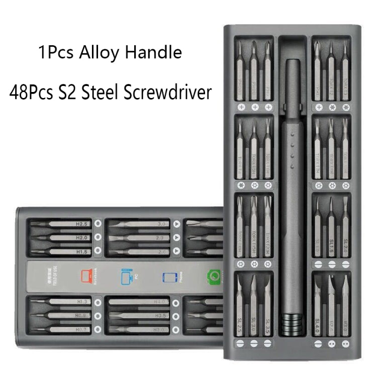Set cacciaviti 49 in 1 per computer e smartphone