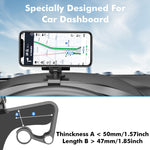 H-144B Porta cellulare universale per auto Porta segnale di stop magnetico Accessori per la decorazione interna del telefono cellulare, H-144B