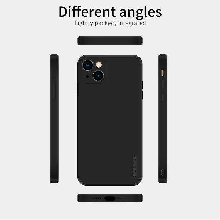 Custodia antiurto in TPU in silicone liquido serie Touching PINWUYO, For iPhone 13, For iPhone 13 Pro, For iPhone 13 Pro Max