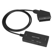 Adattatore convertitore audio video da SCART a HDMI 1080P, 1080P SCART to HDMI