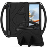 Guscio protettivo piatto anti caduta in EVA con supporto, For Sumsung Galaxy S7 FE T730 / T736, For Samsung Galaxy Tab S8+ / Tab S8 Plus /  Tab S7 FE / Tab S7+ T970/T975/T976
