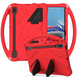 Guscio protettivo piatto anti caduta in EVA con supporto, For Sumsung Galaxy S7 FE T730 / T736, For Samsung Galaxy Tab S8+ / Tab S8 Plus /  Tab S7 FE / Tab S7+ T970/T975/T976