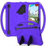 Guscio protettivo piatto anti caduta in EVA con supporto, For Sumsung Galaxy S7 FE T730 / T736, For Samsung Galaxy Tab S8+ / Tab S8 Plus /  Tab S7 FE / Tab S7+ T970/T975/T976