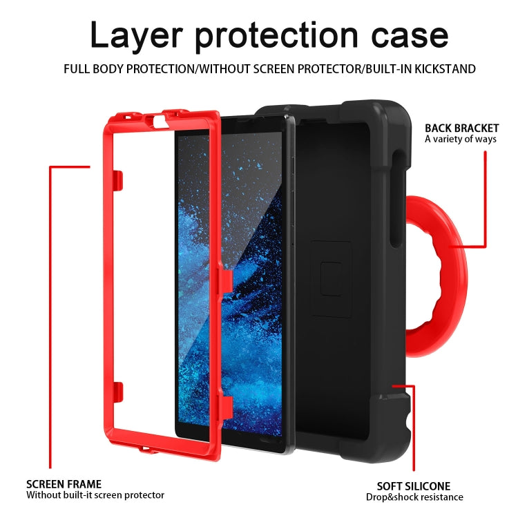 Custodia combinata antiurto con supporto per Galaxy Tab A7 Lite
