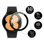 Per Samsung Galaxy Watch4 40mm ENKAY Hat-Prince 3D Full Coverage Soft PC Edge + Pellicola proteggi schermo PMMA HD, 1 PCS, 2 PCS, 5 PCS, 10 PCS