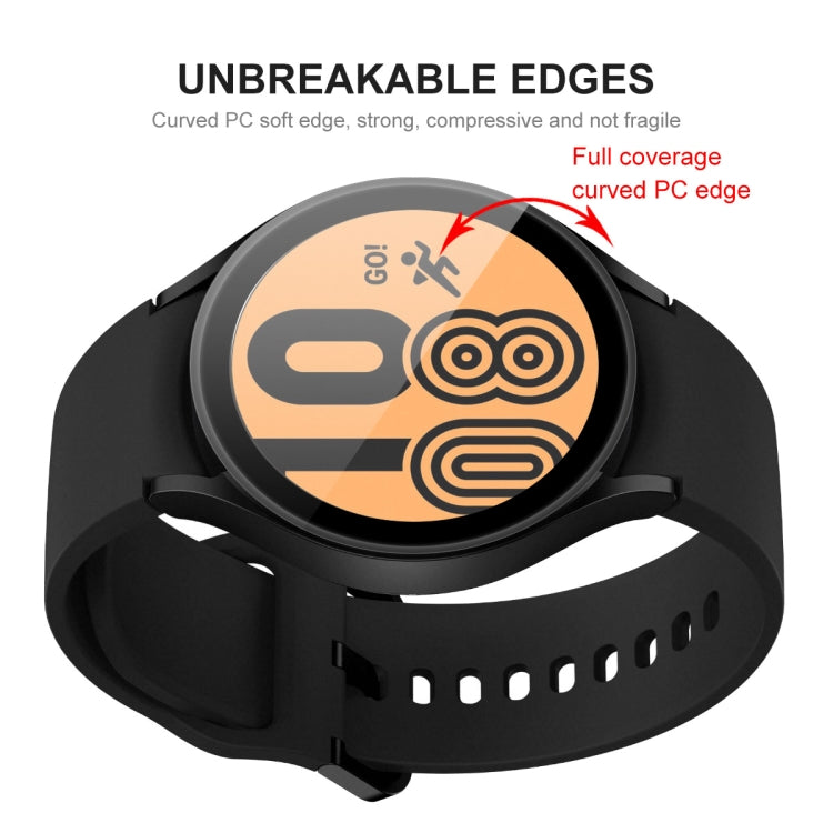 Per Samsung Galaxy Watch4 40mm ENKAY Hat-Prince 3D Full Coverage Soft PC Edge + Pellicola proteggi schermo PMMA HD, 1 PCS, 2 PCS, 5 PCS, 10 PCS