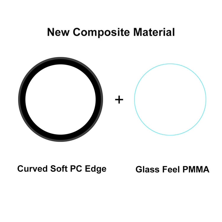 Per Samsung Galaxy Watch4 44mm ENKAY Hat-Prince 3D Full Coverage Soft PC Edge + Pellicola proteggi schermo PMMA HD, 1 PCS, 2 PCS, 5 PCS, 10 PCS