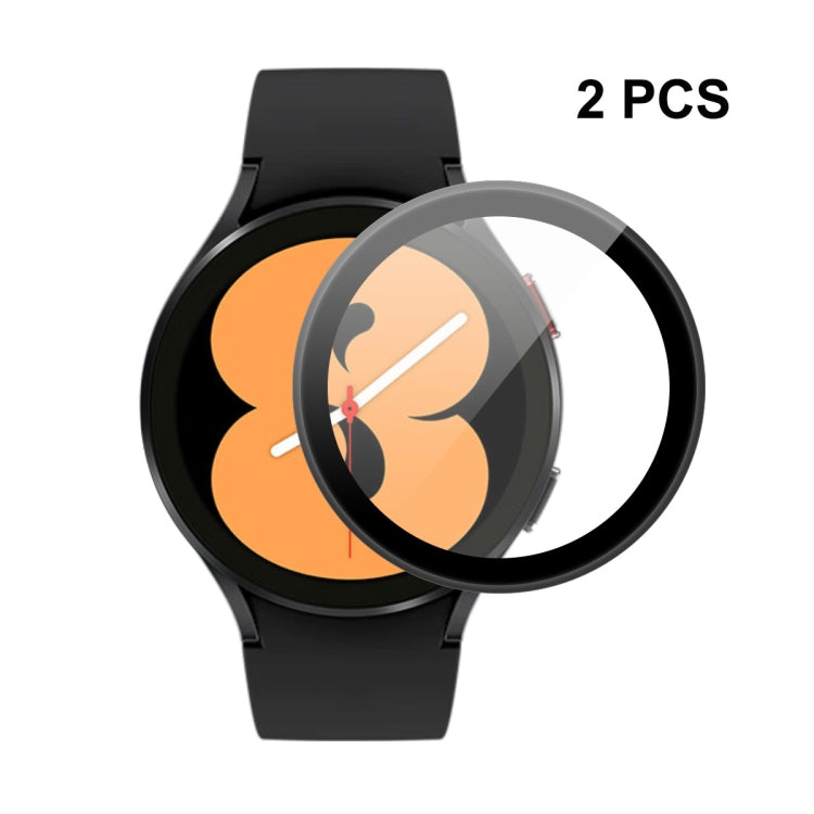 Per Samsung Galaxy Watch4 44mm ENKAY Hat-Prince 3D Full Coverage Soft PC Edge + Pellicola proteggi schermo PMMA HD, 1 PCS, 2 PCS, 5 PCS, 10 PCS