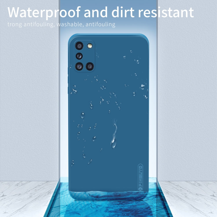 Custodia antiurto in TPU in silicone liquido serie Touching PINWUYO, For Samsung Galaxy A31, For Samsung Galaxy A21s, For Samsung Galaxy A32 5G, For Samsung Galaxy A42 5G, For Samsung Galaxy A52 4G/5G, For Samsung Galaxy A72 4G/5G                      ...
