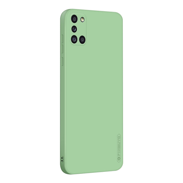 Custodia antiurto in TPU in silicone liquido serie Touching PINWUYO, For Samsung Galaxy A31, For Samsung Galaxy A21s, For Samsung Galaxy A32 5G, For Samsung Galaxy A42 5G, For Samsung Galaxy A52 4G/5G, For Samsung Galaxy A72 4G/5G                      ...