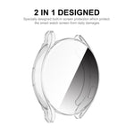ENKAY Hat-Prince Full Coverage Custodia morbida trasparente TPU HD Clear Cover, For Samsung Galaxy Watch4 40mm, For Samsung Galaxy Watch4 44mm