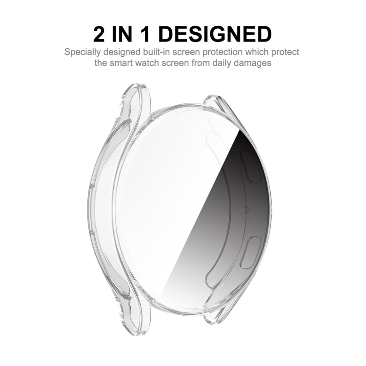 ENKAY Hat-Prince Full Coverage Custodia morbida trasparente TPU HD Clear Cover, For Samsung Galaxy Watch4 40mm, For Samsung Galaxy Watch4 44mm