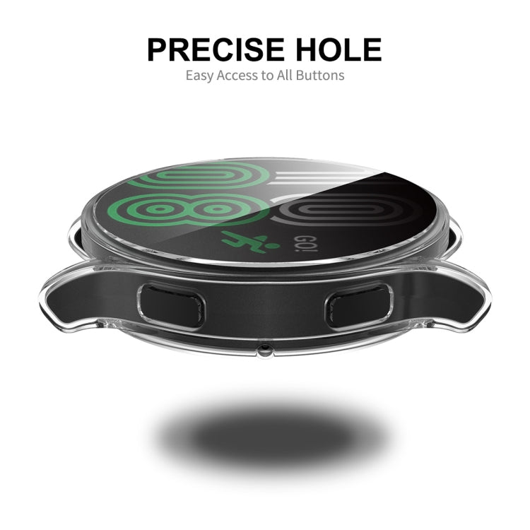 ENKAY Hat-Prince Full Coverage Custodia morbida trasparente TPU HD Clear Cover, For Samsung Galaxy Watch4 40mm, For Samsung Galaxy Watch4 44mm