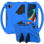 Guscio protettivo piatto anti caduta in EVA con supporto, For Xiaomi Pad 5 / Pad 5 Pro 2021