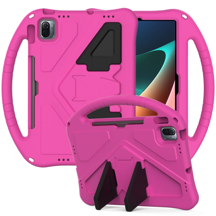 Guscio protettivo piatto anti caduta in EVA con supporto, For Xiaomi Pad 5 / Pad 5 Pro 2021