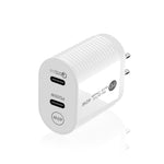Caricabatterie rapido PD / Type-C a doppia porta da 40 W per serie iPhone / iPad, spina americana, US Plug