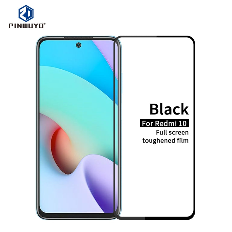 Pellicola in vetro temperato a schermo intero PINWUYO 9H 2.5D, For Xiaomi Redmi 10, For Samsung Galaxy Xcover 5, For Huawei P50, For ZTE Axon30 5G