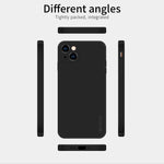 Custodia antiurto in TPU in silicone liquido serie Touching PINWUYO, For iPhone 13 mini
