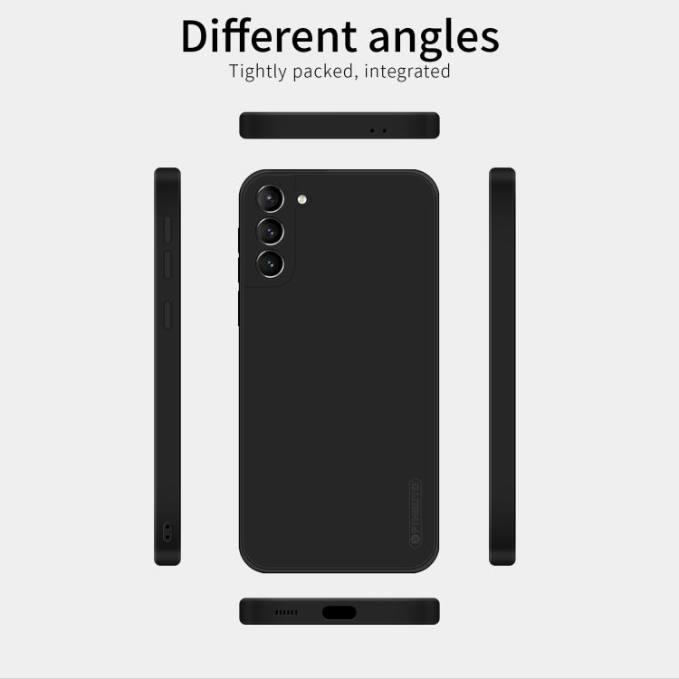 Custodia antiurto in TPU in silicone liquido serie Touching PINWUYO, For Samsung Galaxy S21 5G, For Samsung Galaxy S21+ 5G, For Samsung Galaxy?S21 Ultra 5G, For Samsung Galaxy S21 Ultra 5G