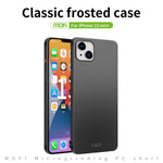 Custodia rigida ultrasottile MOFI Frosted PC, For iPhone 13 mini, For iPhone 13, For iPhone 13 Pro, For iPhone 13 Pro Max