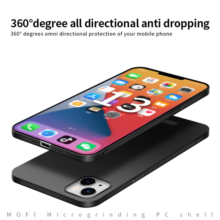 Custodia rigida ultrasottile MOFI Frosted PC, For iPhone 13 mini, For iPhone 13, For iPhone 13 Pro, For iPhone 13 Pro Max