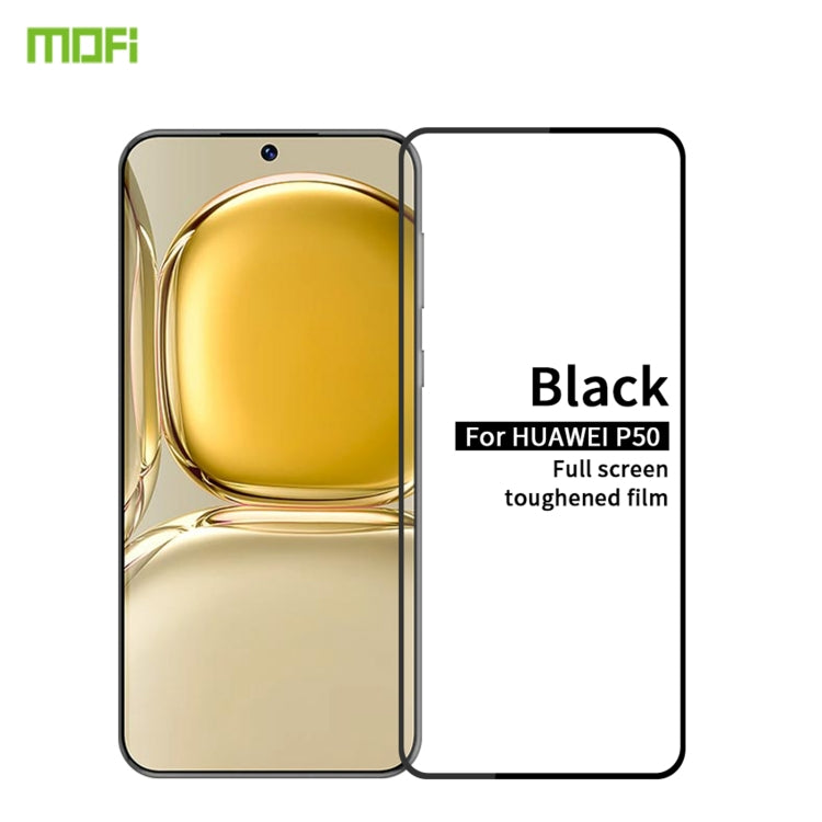 Pellicola in vetro temperato a schermo intero MOFI 9H 2.5D, For Huawei P50, For Samsung Galaxy Xcover 5, For Xiaomi Redmi 10