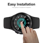 Per Samsung Galaxy Watch4 Classic 46mm ENKAY Hat-Prince Crystal Screen Protector Pellicola antigraffio per orologio, 1 PCS, 2 PCS