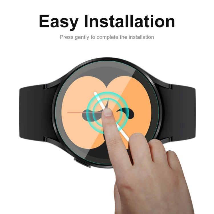 Per Samsung Galaxy Watch4 44mm ENKAY Hat-Prince Crystal Screen Protector Pellicola antigraffio per orologio, 1 PCS, 2 PCS