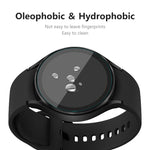 Per Samsung Galaxy Watch4 44mm ENKAY Hat-Prince Crystal Screen Protector Pellicola antigraffio per orologio, 1 PCS, 2 PCS