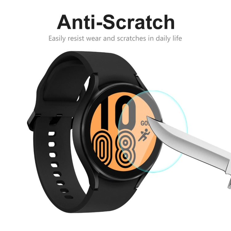 Per Samsung Galaxy Watch4 44mm ENKAY Hat-Prince Crystal Screen Protector Pellicola antigraffio per orologio, 1 PCS, 2 PCS