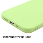 Hat-Prince ENKAY Custodia protettiva antiurto in silicone liquido per iPhone 13, For iPhone 13