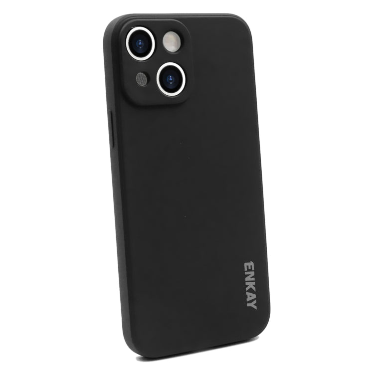Hat-Prince ENKAY Custodia protettiva antiurto in silicone liquido per iPhone 13, For iPhone 13